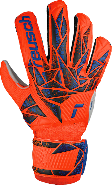 Reusch Attrakt Solid Junior 5472515 2210 blau orange front